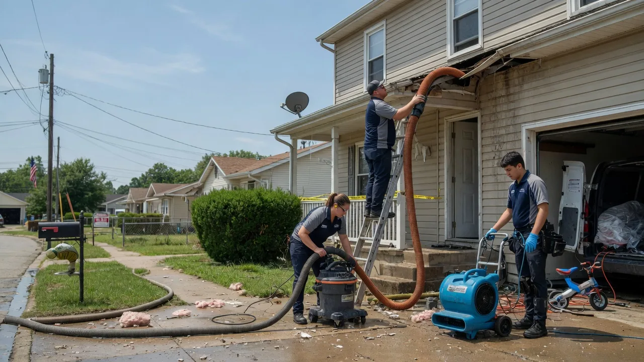 Water Damage Restoration in Winston, MO near me